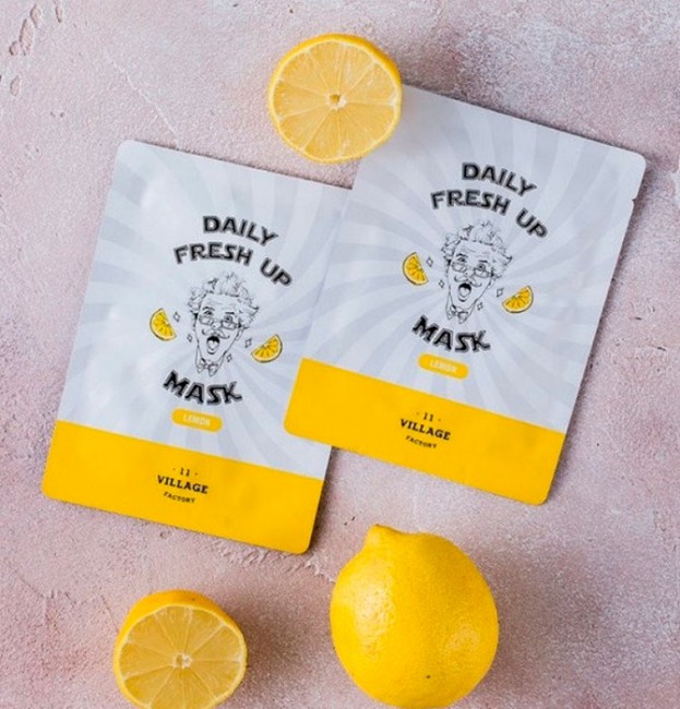 Village 11 Factory Daily Fresh up Mask Lemon Тканевая маска, 20 г