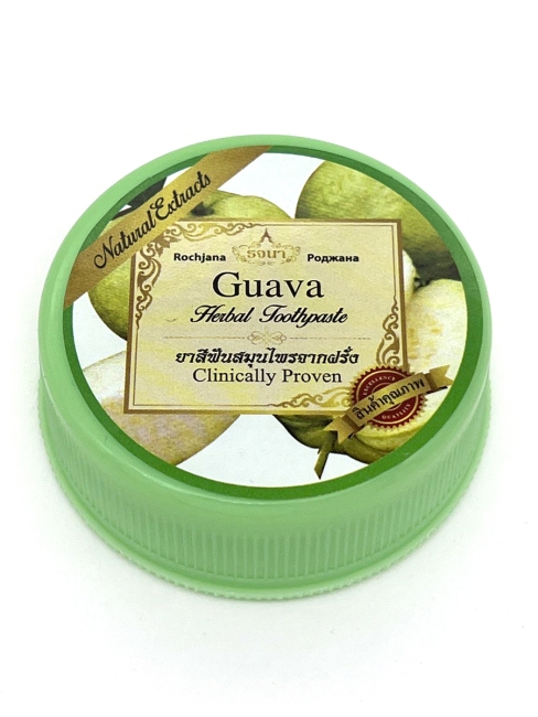 Rochjana Зубная паста отбеливающая растительная с экстрактом Гуавы Guava Herbal Toothpaste, 30 г