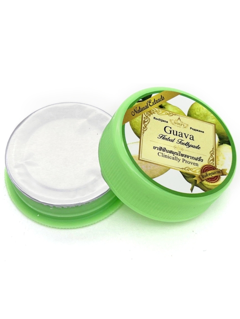 Rochjana Зубная паста отбеливающая растительная с экстрактом Гуавы Guava Herbal Toothpaste, 30 г