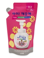 LION Жидкое пенное антибактериальное мыло для рук с лимоном Ai Kekute Foam Hand Soap Lemon, 200 мл