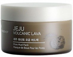 THE FACE SHOP Jeju Volcanic Lava Pore Mud Pack Маска для очищения пор, 100 мл THE FACE SHOP Jeju Volcanic Lava Pore Mud Pack Маска для очищения пор, 100 мл