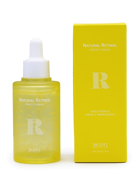 Jigott Сыворотка для лица с ретинолом Natural Retinol Perfect Serum, 50 мл