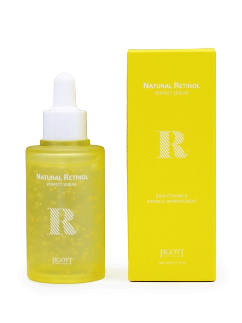 Jigott Сыворотка для лица с ретинолом Natural Retinol Perfect Serum, 50 мл