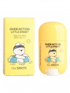 The Saem Крем солнцезащитный в виде стика Eco Earth Power Clear Sun Stick Over Action Rabbit, 13 г The Saem Крем солнцезащитный в виде стика Eco Earth Power Clear Sun Stick Over Action Rabbit, 13 г