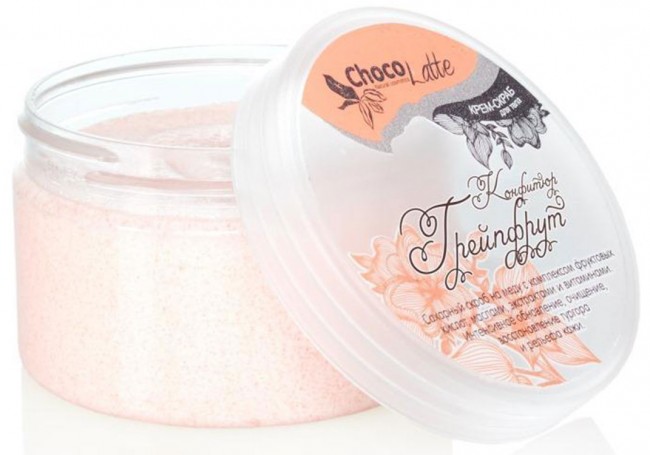 ChocoLatte Крем-скраб для тела Конфитюр Грейпфрут, 280 г