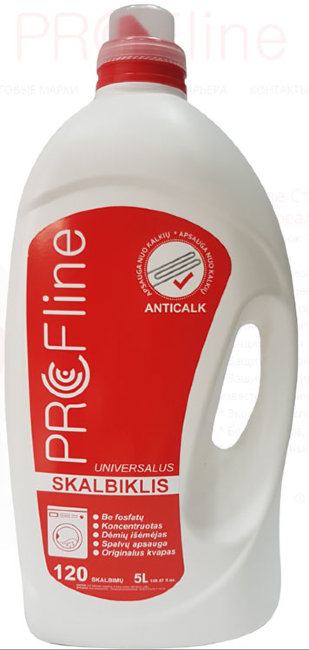 PROFline Universal Универсальный гель для стирки, 5 л (200 стирок) PROFline Universal Универсальный гель для стирки, 5 л (200 стирок)