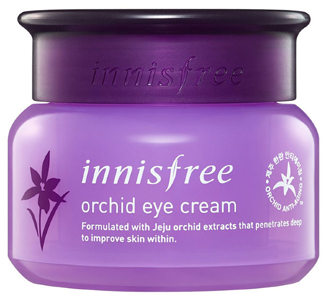 Innisfree Jeju Orchid Eye Cream Антивозрастной крем для кожи вокруг глаз с экстрактом орхидеи, 30 мл