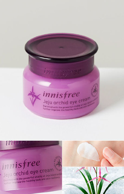 Innisfree Jeju Orchid Eye Cream Антивозрастной крем для кожи вокруг глаз с экстрактом орхидеи, 30 мл