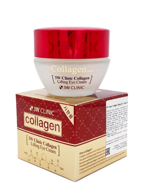 3W Clinic Крем для век лифтинговый с коллагеном Collagen Lifting Eye Cream, 35 мл 3W Clinic Крем для век лифтинговый с коллагеном Collagen Lifting Eye Cream, 35 мл