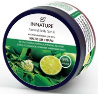 Innature Скраб для тела Масло ши и лайм, 250 мл