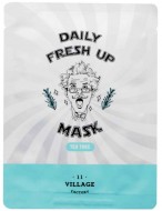 Village 11 Factory Daily Fresh up Mask Tea Tree Тканевая маска, 20 г