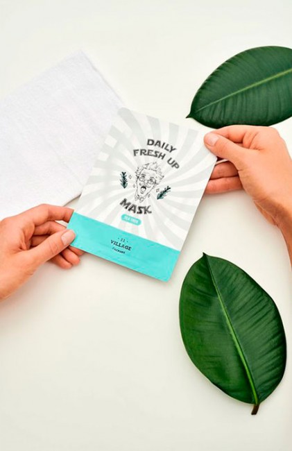 Village 11 Factory Daily Fresh up Mask Tea Tree Тканевая маска, 20 г
