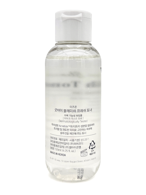 Mizon Тонер для лица восстанавливающий и освежающий Good Bye Blemish Fresh Toner, 120 мл Mizon Тонер для лица восстанавливающий и освежающий Good Bye Blemish Fresh Toner, 120 мл