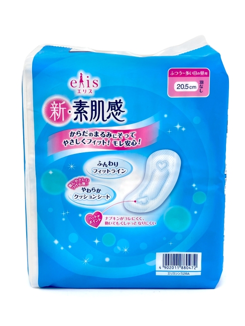 Elis Прокладки гигиенические классические с мягкой поверхностью без крылышек New Skin Feeling 20,5 см*28 шт