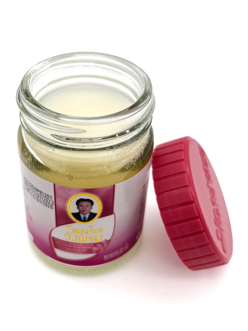 Wangprom Herbs Розовый бальзам доктора Вангпрома с цветками лотоса Borneol Essential Balm, 50 г Wangprom Herbs Розовый бальзам доктора Вангпрома с цветками лотоса Borneol Essential Balm, 50 г