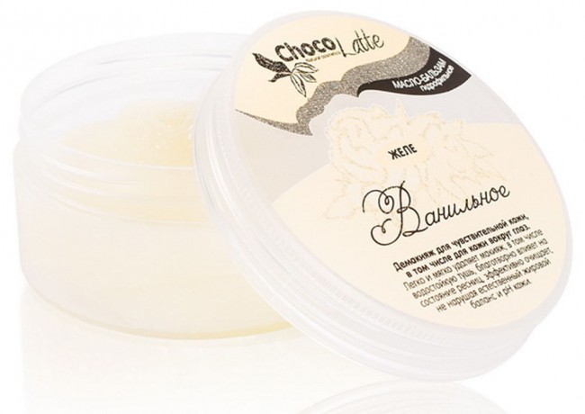 ChocoLatte Желе Ванильное гидрофильное масло-бальзам для чувствительной и сухой кожи, 60 г
