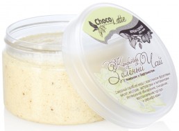 ChocoLatte Крем-скраб для тела Конфитюр Зеленый Чай, 280 г ChocoLatte Крем-скраб для тела Конфитюр Зеленый Чай, 280 г