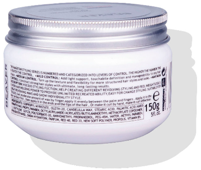 Beaver Professional Power & Spiker Gum Гель для волос сильной фиксации, 150 г