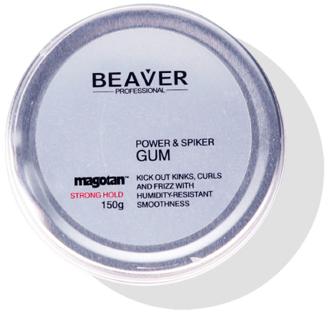 Beaver Professional Power & Spiker Gum Гель для волос сильной фиксации, 150 г