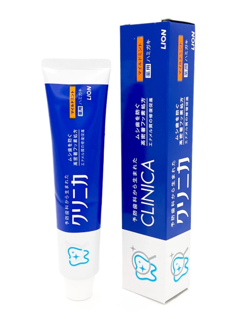 LION Зубная паста комплексного действия с легким ароматом мяты Clinica Mild Mint, 130 г LION Зубная паста комплексного действия с легким ароматом мяты Clinica Mild Mint, 130 г