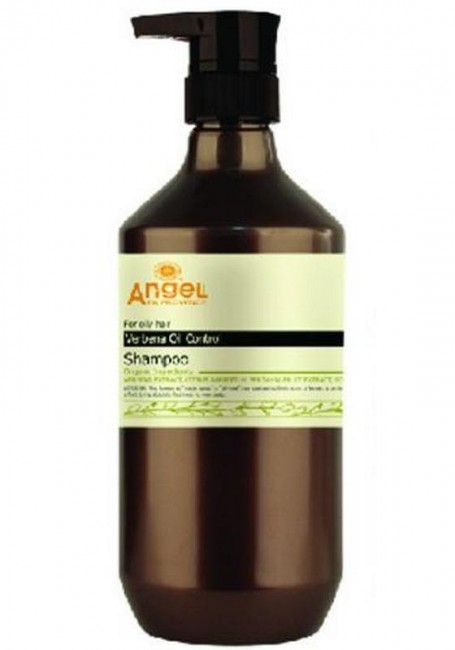 Angel Provence Шампунь для контроля жирности кожи головы с экстрактом вербены, 800 мл