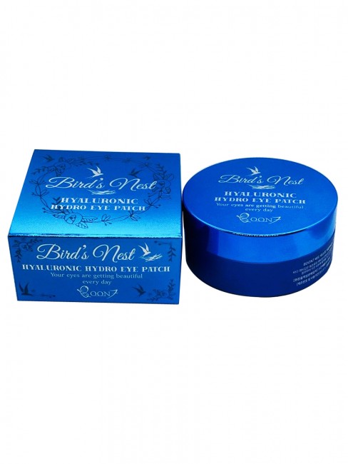 Boon7 Патчи для глаз с ласточкиным гнездом Bird's nest Hyaluronic Hydro Eye Patch, 60 шт
