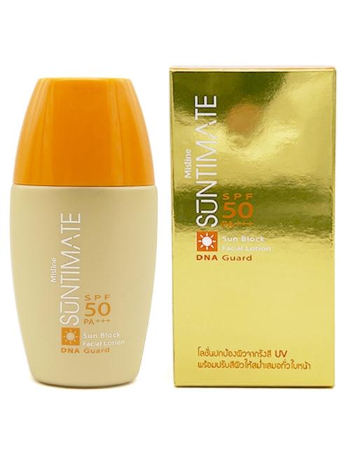 Mistine Лосьон для лица солнцезащитный тройного действия Suntimate Sun Block Facial Lotion SPF 50+++, 20 мл Mistine Лосьон для лица солнцезащитный тройного действия Suntimate Sun Block Facial Lotion SPF 50+++, 20 мл