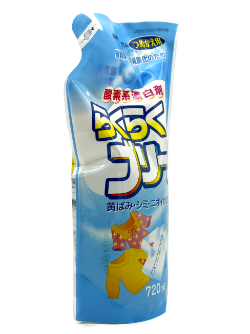 Rocket Soap Отбеливатель для белья кислородный Rakuraku Bleach, 720 мл