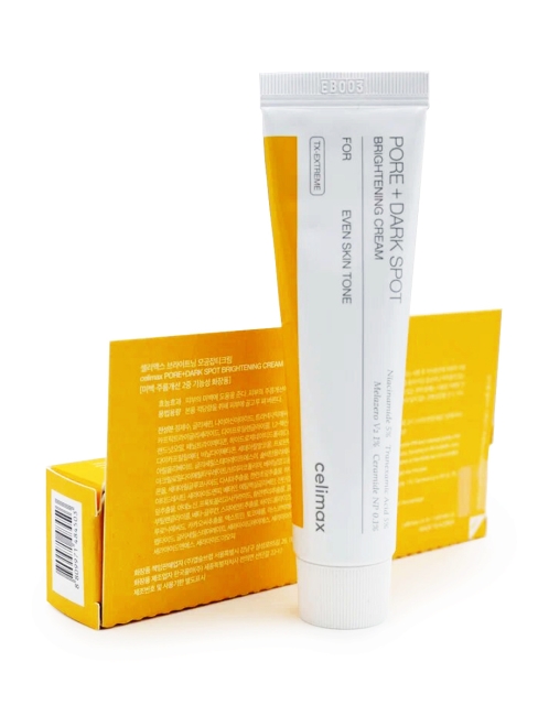 Celimax Крем для выравнивания тона и рельефа кожи Pore+Dark Spot Brightening Cream, 35 мл Celimax Крем для выравнивания тона и рельефа кожи Pore+Dark Spot Brightening Cream, 35 мл