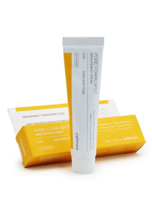 Celimax Крем для выравнивания тона и рельефа кожи Pore+Dark Spot Brightening Cream, 35 мл Celimax Крем для выравнивания тона и рельефа кожи Pore+Dark Spot Brightening Cream, 35 мл
