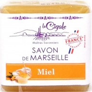 La Cigale Мыло марсельское Мед 100 г