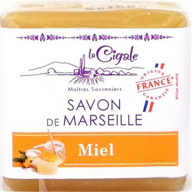 La Cigale Мыло марсельское Мед 100 г
