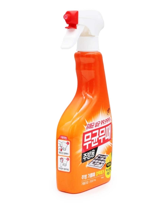 Pigeon Чистящий спрей-пена для кухни с ароматом лимона Bisol Kitchen, 500 мл