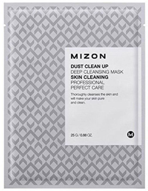 MIZON Dust Clean Up Deep Cleansing Mask Маска тканевая очищающая, 25 г