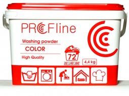 PROFline Color Стиральный порошок суперконцентрат для цветных вещей, 4,4 кг (72 стирки)