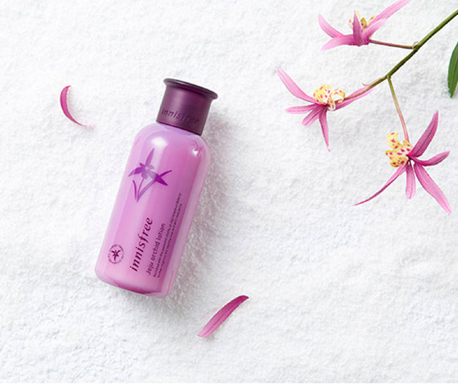 Innisfree Jeju Orchid Lotion Активный антивозрастной лосьон для кожи с экстрактом орхидеи, 160 мл Innisfree Jeju Orchid Lotion Активный антивозрастной лосьон для кожи с экстрактом орхидеи, 160 мл