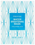 Bergamo Prestige Water Brightening Mask Маска тканевая для увлажнения и сияния кожи, 28 мл