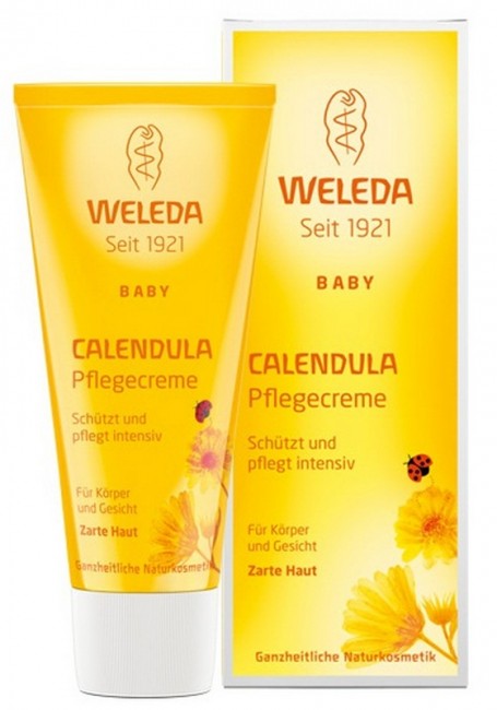 Weleda Детский крем с календулой, 75 мл Weleda Детский крем с календулой, 75 мл