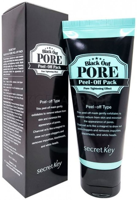 Secret Key Black Out Pore Peel-Off Pack Маска-пленка, 100 мл Secret Key Black Out Pore Peel-Off Pack Маска-пленка, 100 мл