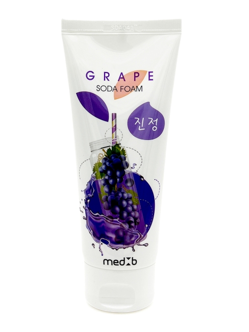 Med B Пенка для умывания с экстрактом винограда и содой Grape Soda Foam, 100 мл