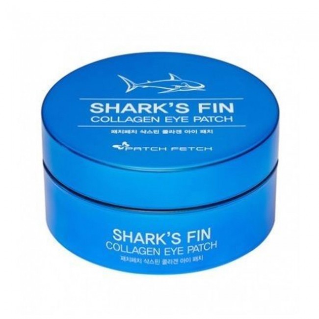Patch Fetch Гидрогелевые патчи с экстрактом Акульего хряща Shark’s Fin Collagen Eye Patch, 60 шт Patch Fetch Гидрогелевые патчи с экстрактом Акульего хряща Shark’s Fin Collagen Eye Patch, 60 шт