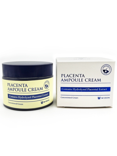 MIZON Крем для лица антивозрастной плацентарный Placenta Ampoule Cream, 50 мл MIZON Крем для лица антивозрастной плацентарный Placenta Ampoule Cream, 50 мл