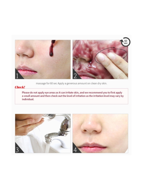 So Natural Кислотная сыворотка с тингл-эффектом Red Peel Tingle Serum, 35 мл