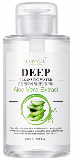 EUNYUL Очищающая вода с экстрактом Алоэ Вера, 500 мл