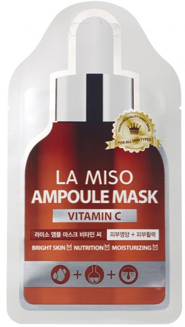 LA MISO Ampoule mask vitamin C Маска ампульная с витамином С, 25 г LA MISO Ampoule mask vitamin C Маска ампульная с витамином С, 25 г