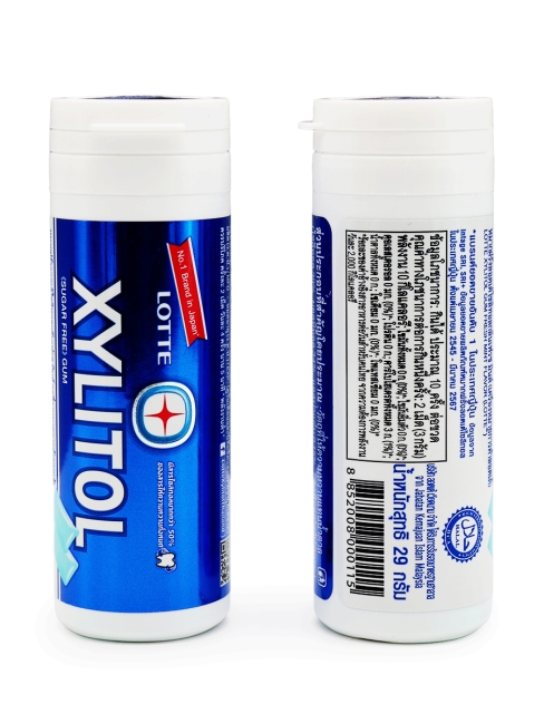 Lotte Жевательная резинка без сахара с ксилитолом освежающая мята Xylitol Gum Fresh Mint Flavor, 2 шт х 29 г Lotte Жевательная резинка без сахара с ксилитолом освежающая мята Xylitol Gum Fresh Mint Flavor, 2 шт х 29 г