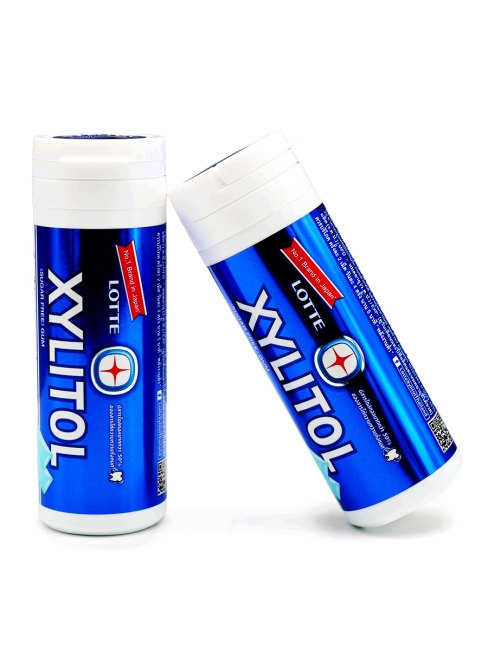 Lotte Жевательная резинка без сахара с ксилитолом освежающая мята Xylitol Gum Fresh Mint Flavor, 2 шт х 29 г Lotte Жевательная резинка без сахара с ксилитолом освежающая мята Xylitol Gum Fresh Mint Flavor, 2 шт х 29 г