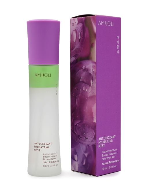 AMIJOLI Двухфазный мист для лица c экстрактом юдзу и ресвератролом Antioxidant Hydrating Mist Yuzu & Resveratrol, 80 мл AMIJOLI Двухфазный мист для лица c экстрактом юдзу и ресвератролом Antioxidant Hydrating Mist Yuzu & Resveratrol, 80 мл