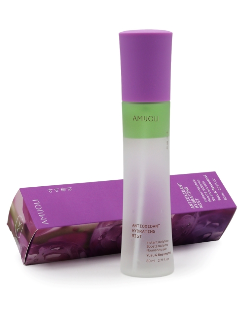 AMIJOLI Двухфазный мист для лица c экстрактом юдзу и ресвератролом Antioxidant Hydrating Mist Yuzu & Resveratrol, 80 мл AMIJOLI Двухфазный мист для лица c экстрактом юдзу и ресвератролом Antioxidant Hydrating Mist Yuzu & Resveratrol, 80 мл
