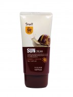Ye Gam Top Plus Солнцезащитный крем для лица и тела с муцином улитки Snail Sun Block SPF 50 PA+++, 70 мл